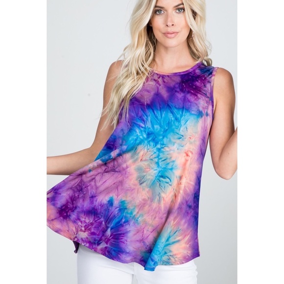 💜Tye Dye Tank Top💜 - Picture 3 of 8